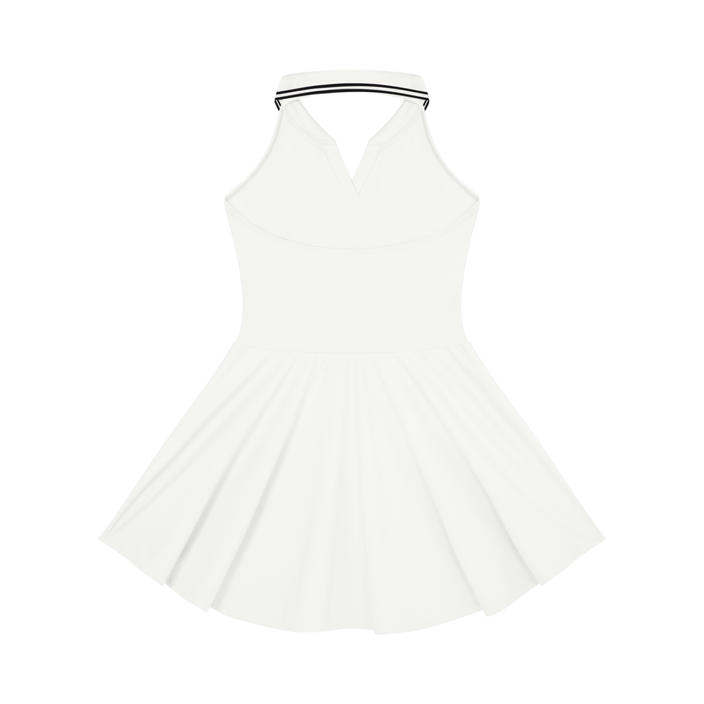Collared Halter A-Line Tennis or Pickle Ball Dress