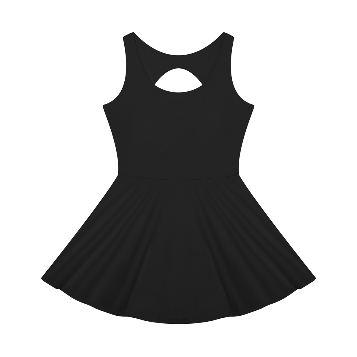 Robe de tennis ou de pickleball à dos ouvert