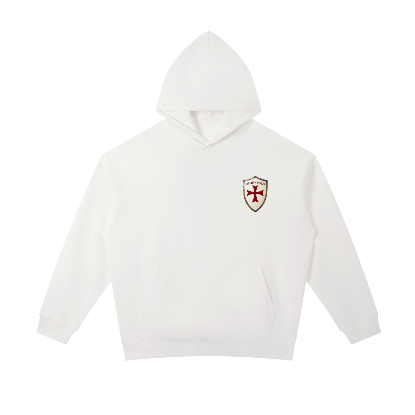 Deus  + Vult shield hoodie