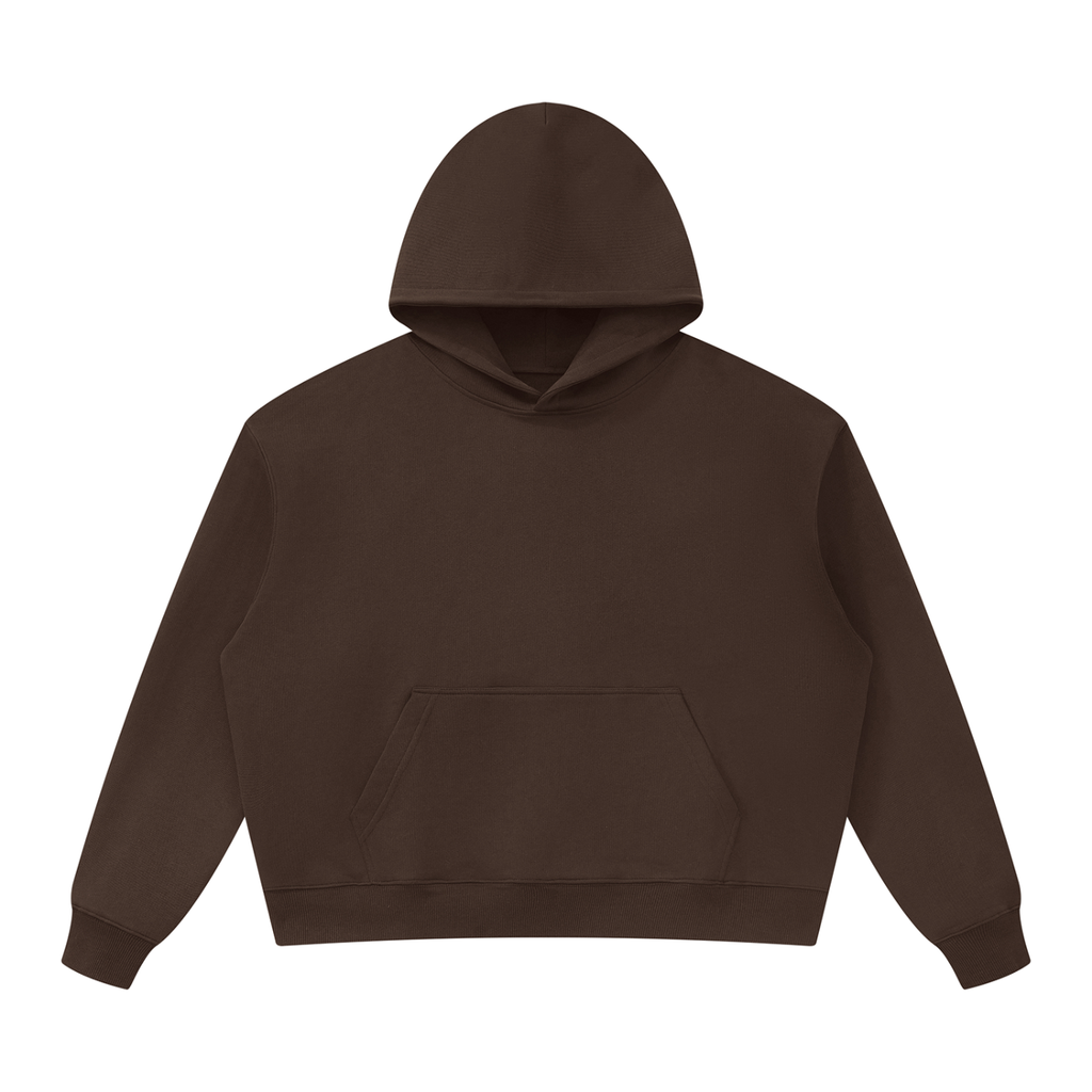 Hoodie with crimson red Jerusalem Cross