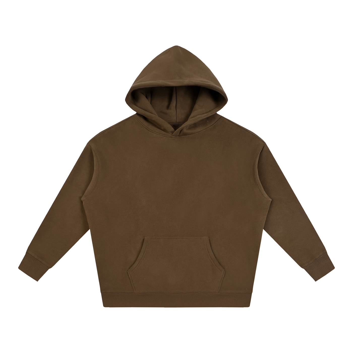 Sweat à capuche oversize unisexe molletonné (350 g/m²)