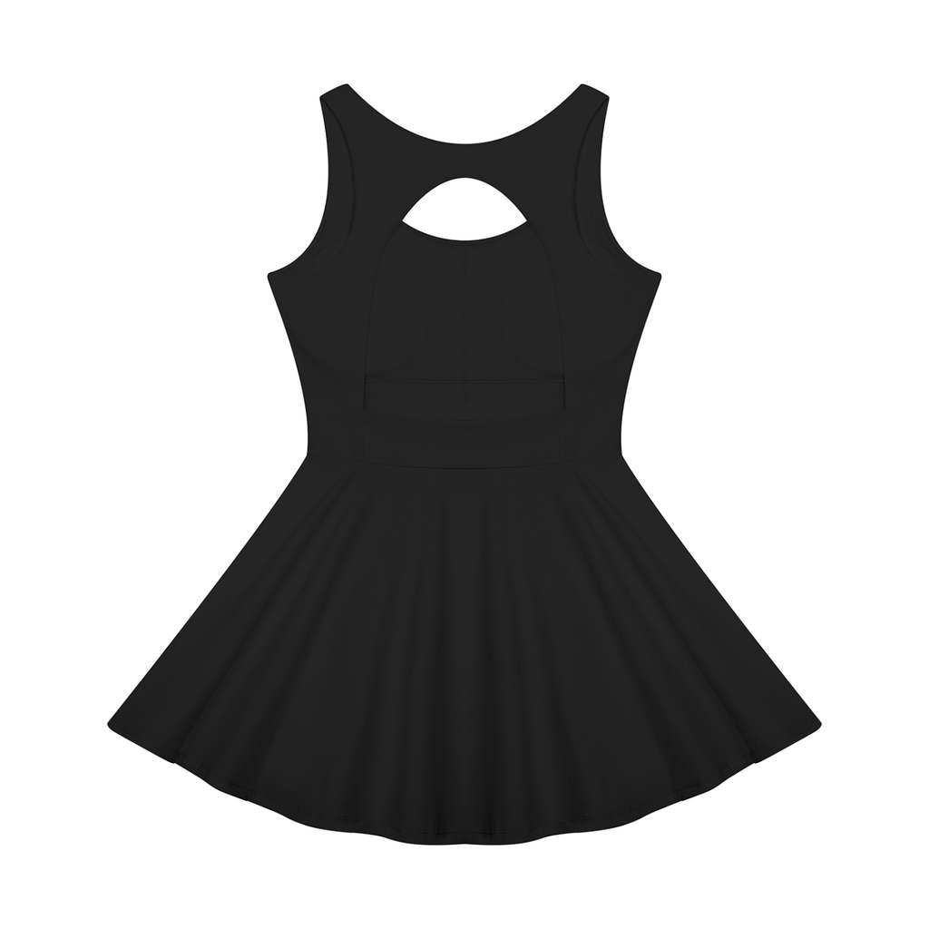 Robe de tennis ou de pickleball à dos ouvert