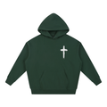 Crucifix on the front