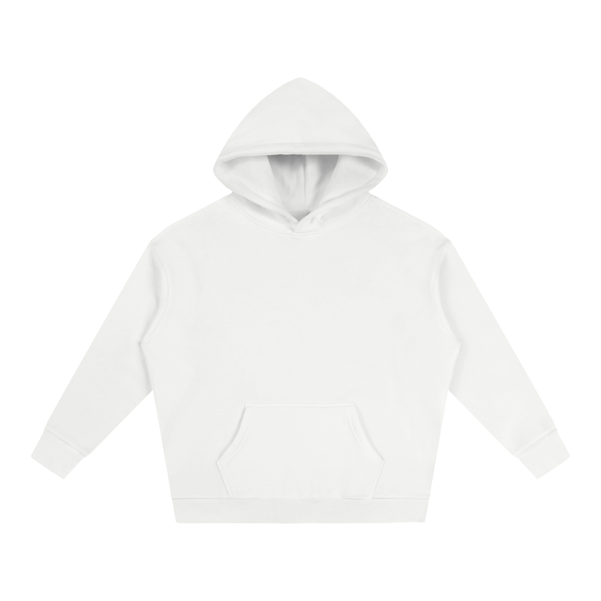 Sweat à capuche oversize unisexe molletonné (350 g/m²)