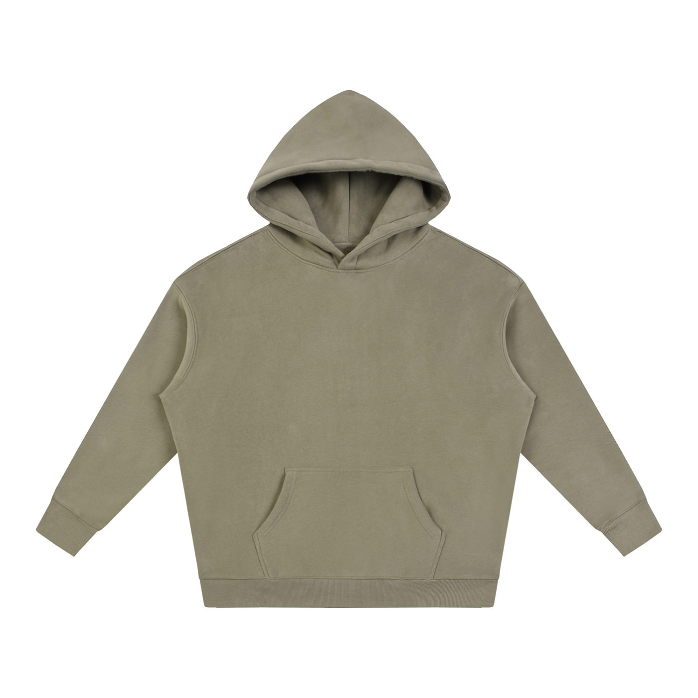 Sweat à capuche oversize unisexe molletonné (350 g/m²)