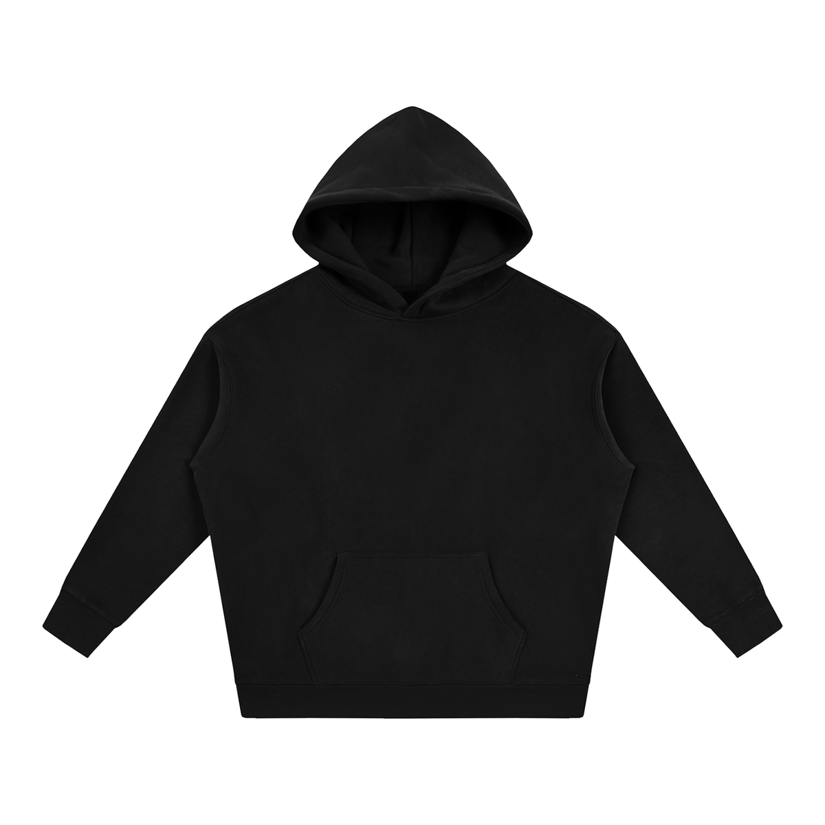 Sweat à capuche oversize unisexe molletonné (350 g/m²)