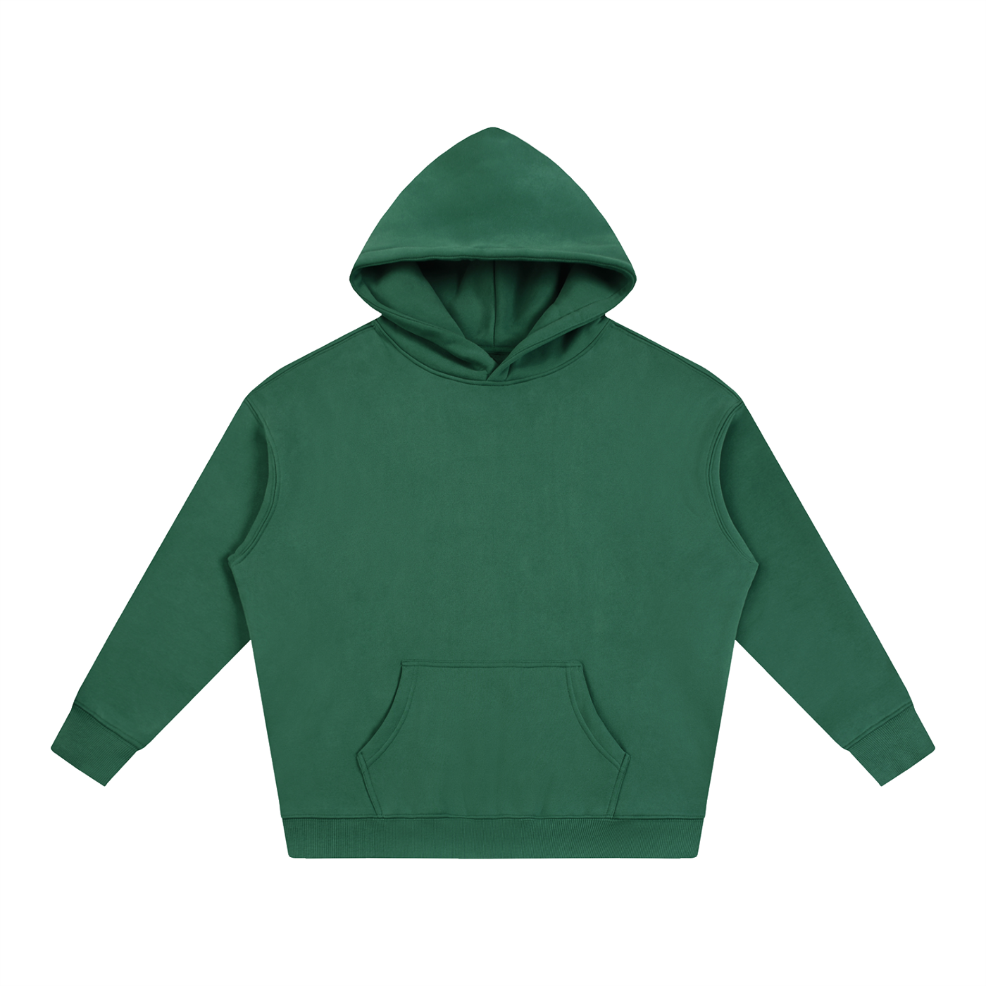 Sweat à capuche oversize unisexe molletonné (350 g/m²)