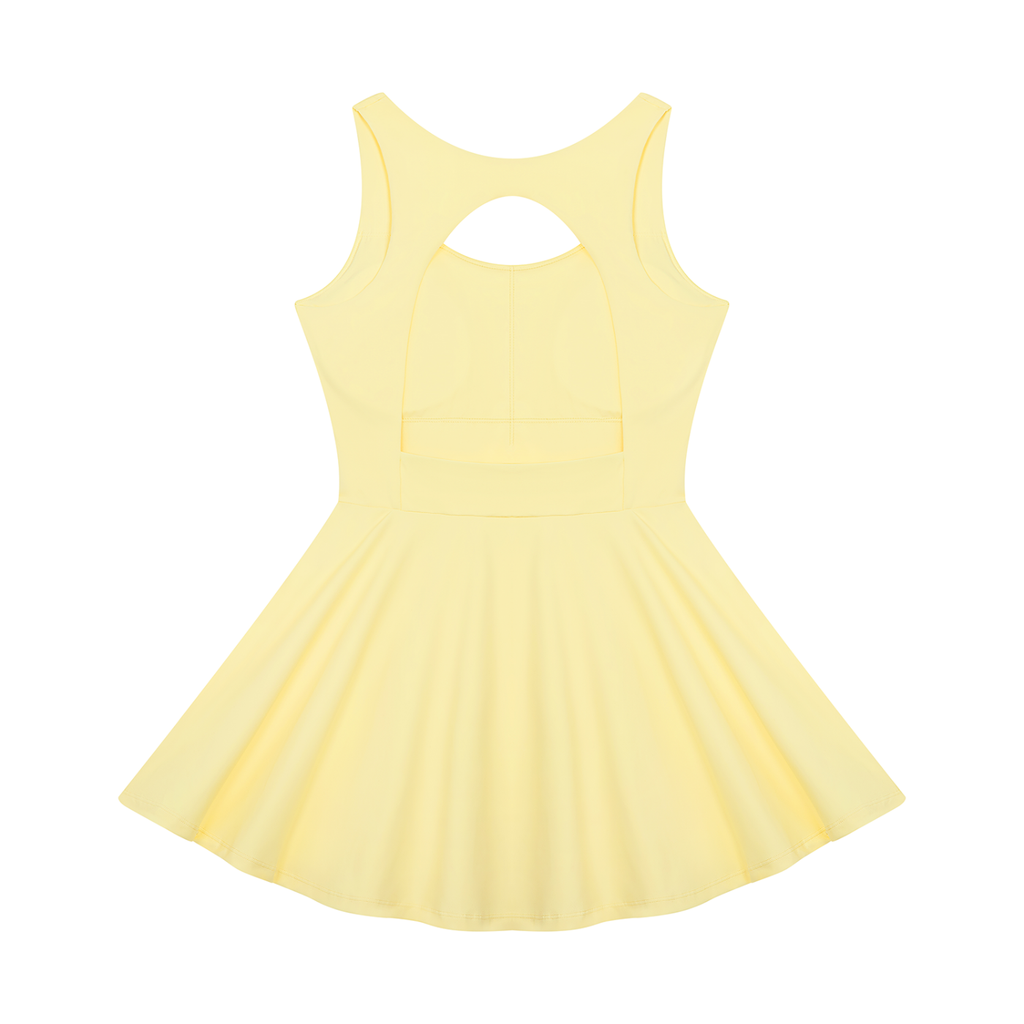 Robe de tennis ou de pickleball à dos ouvert