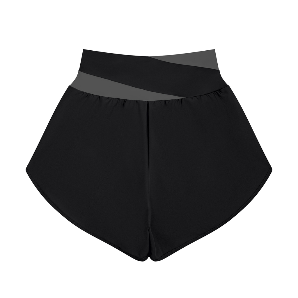 Shorts à panneaux pour le yoga