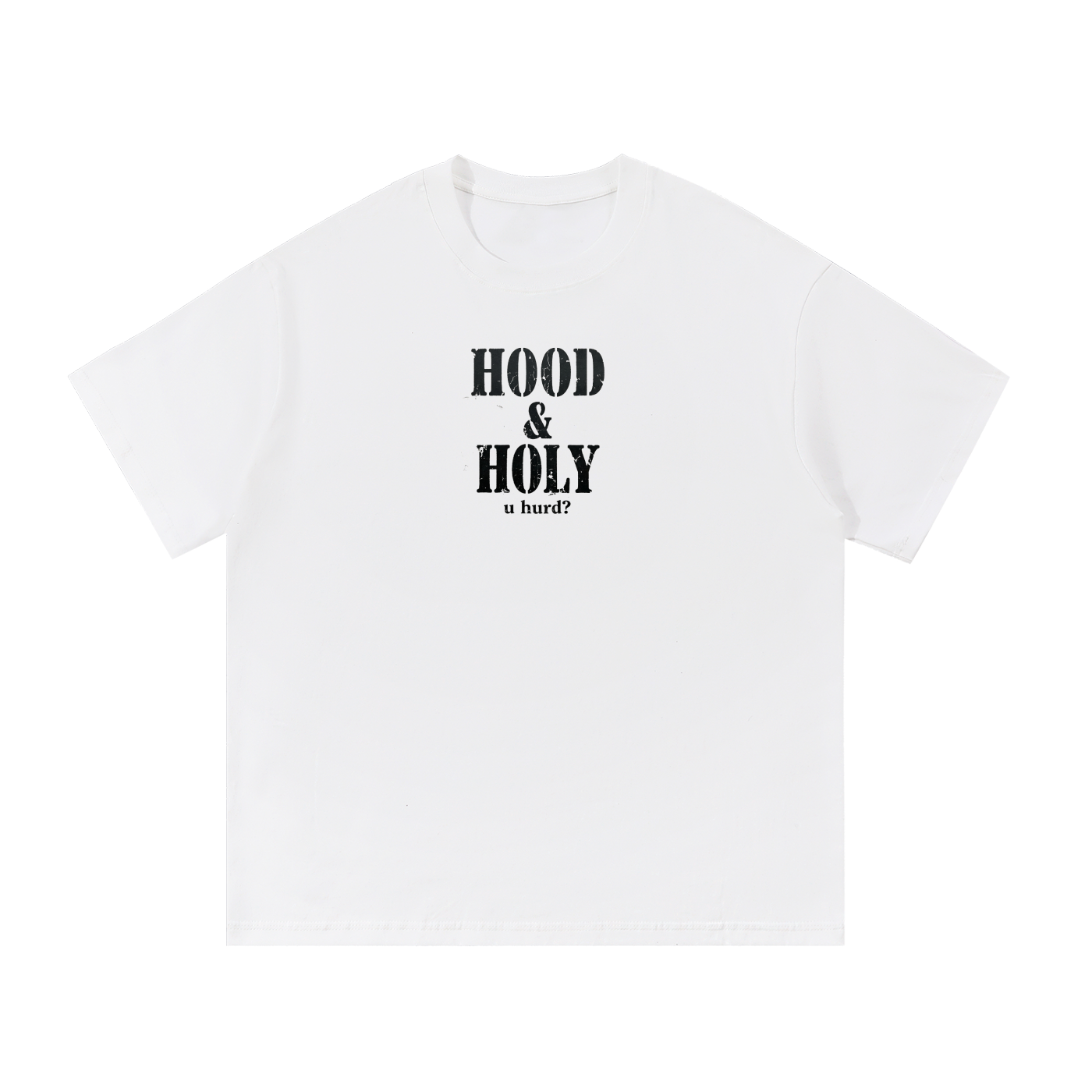 Hood & Holy ( distressed ) unisex t-shirt