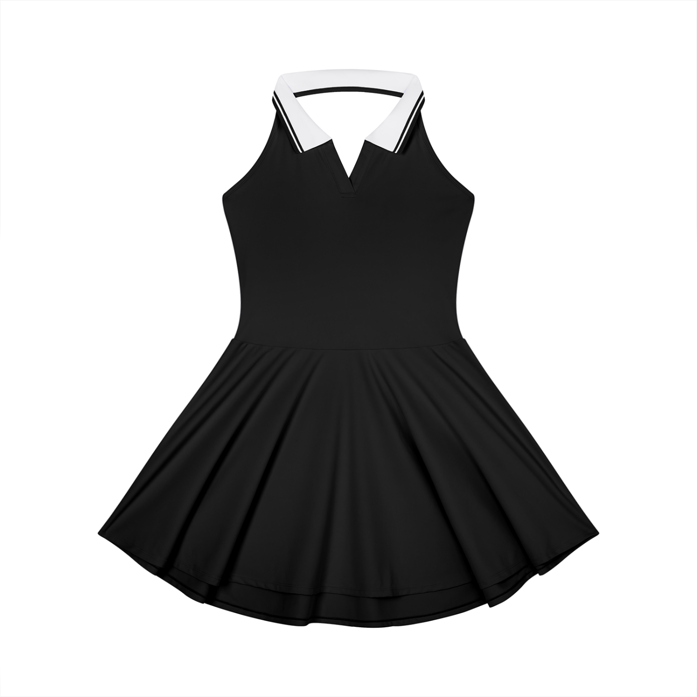 Collared Halter A-Line Tennis or Pickle Ball Dress