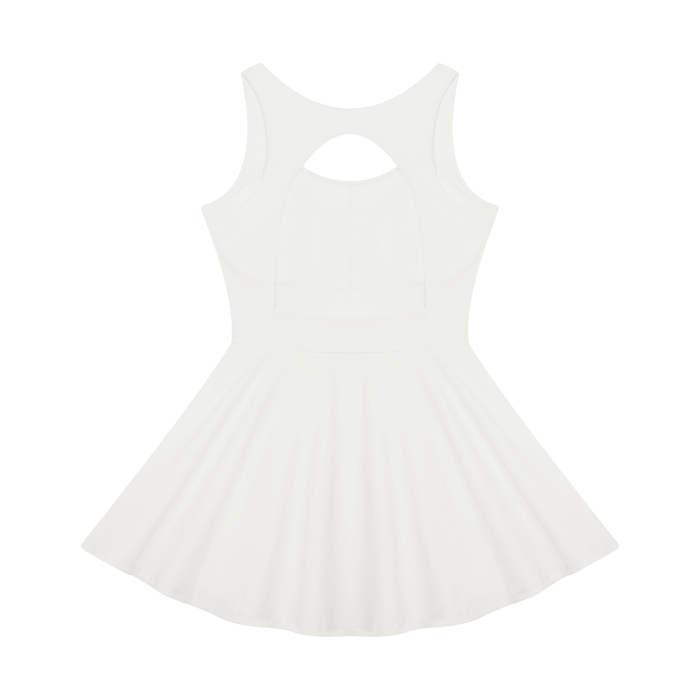 Robe de tennis ou de pickleball à dos ouvert