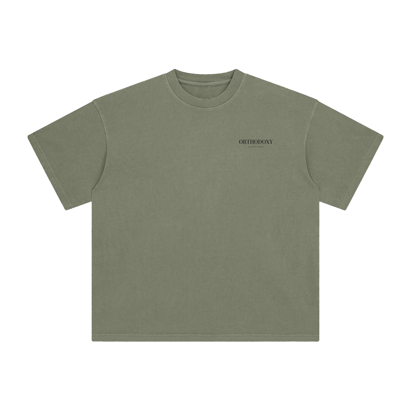 Enzyme Washed T-Shirt