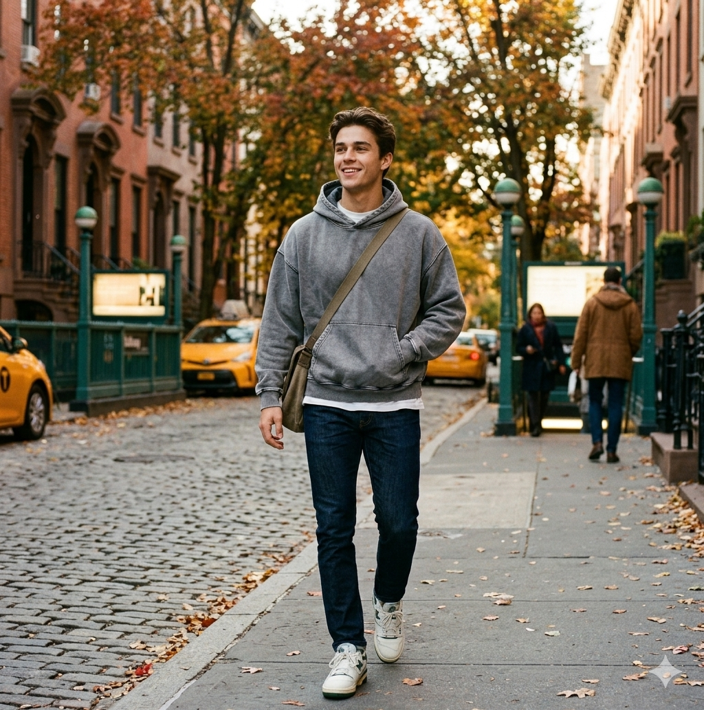 Unisex heavyweight cotton hoodie