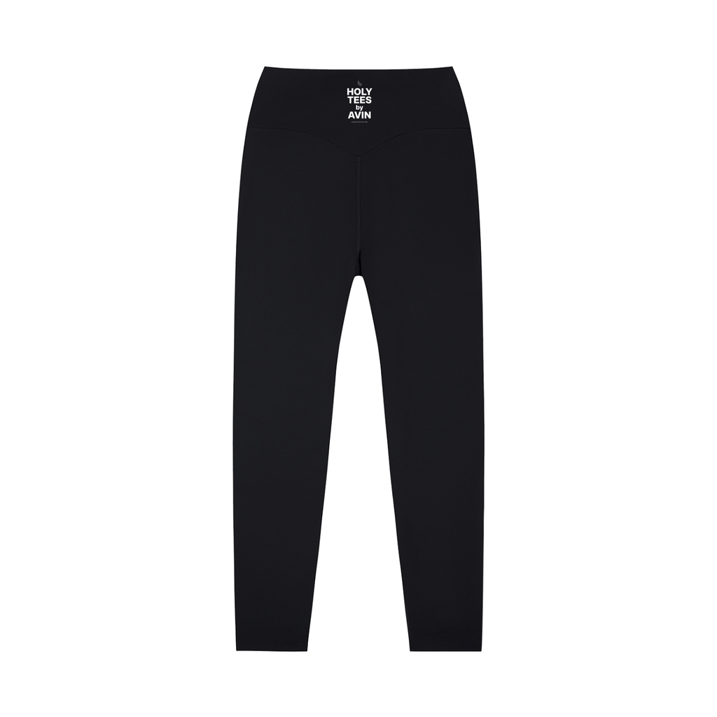 Black High-Waisted Yoga Leggings