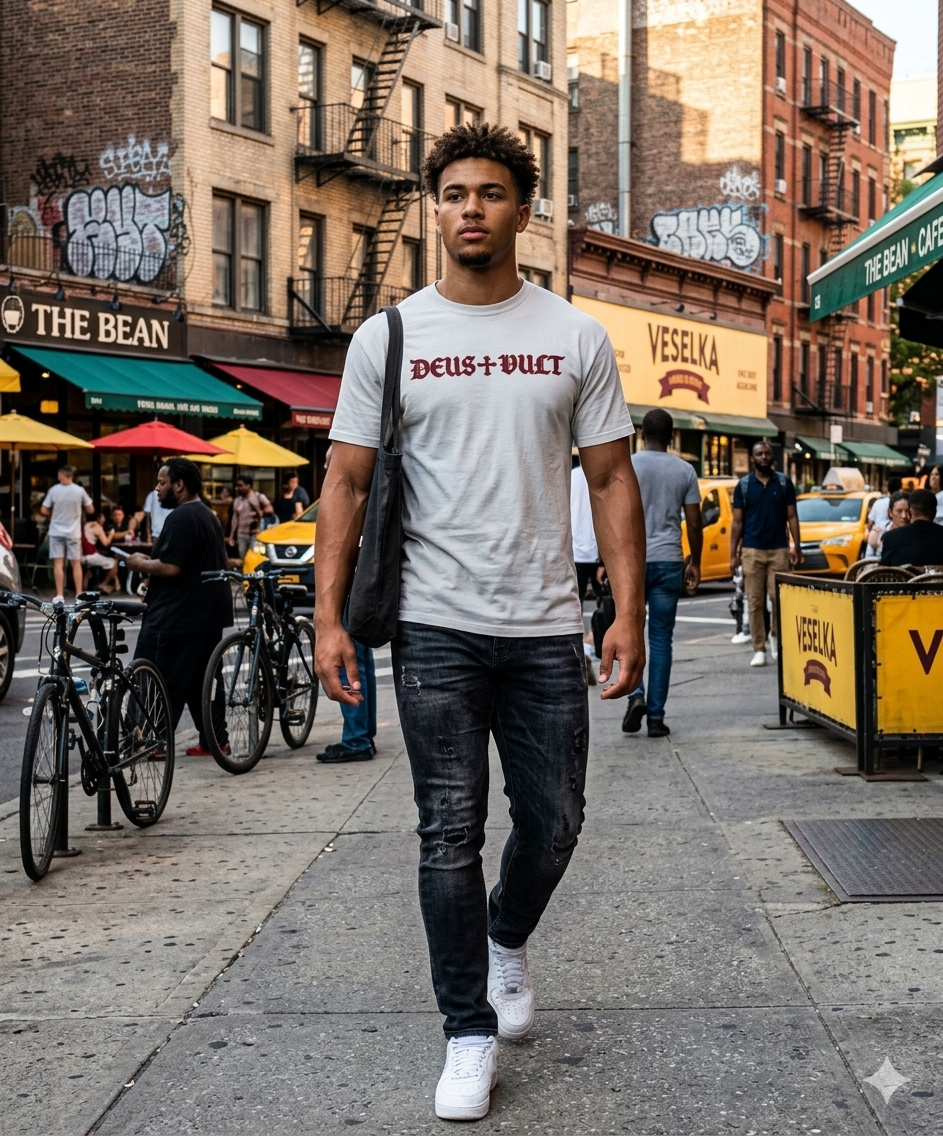 Deus + Vult t-shirt