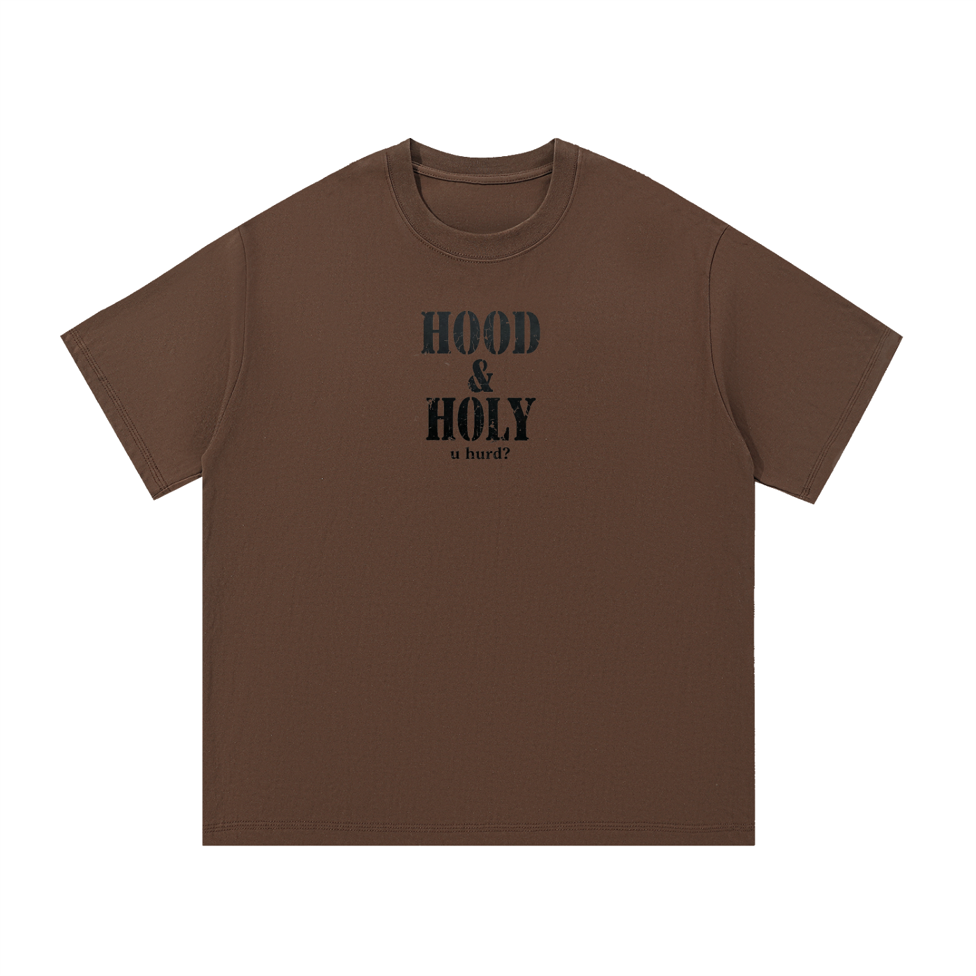 Hood & Holy ( distressed ) unisex t-shirt
