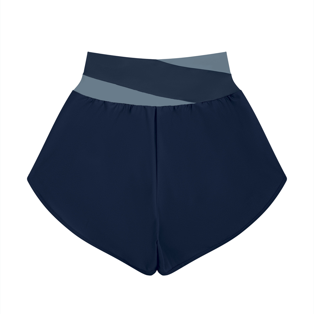 Shorts à panneaux pour le yoga