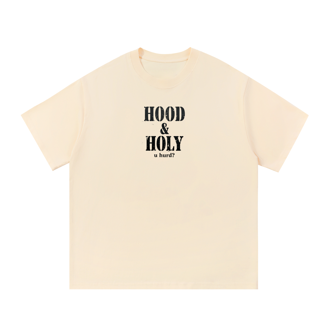 Hood & Holy ( distressed ) unisex t-shirt