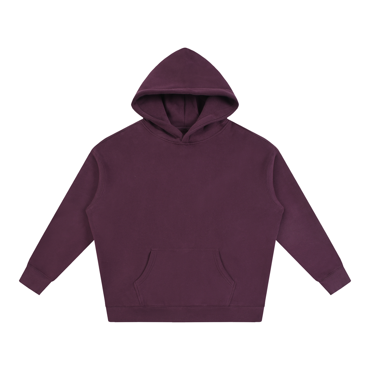 Sweat à capuche oversize unisexe molletonné (350 g/m²)