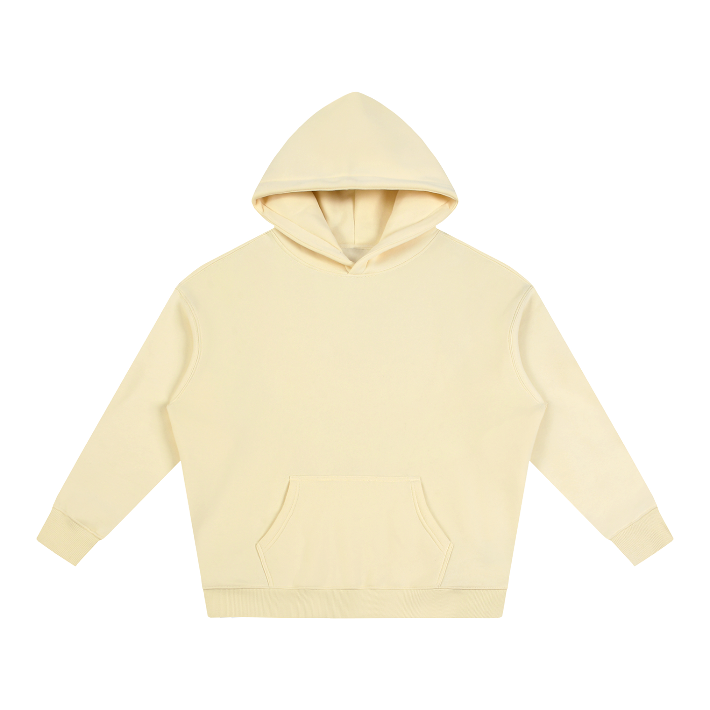 Sweat à capuche oversize unisexe molletonné (350 g/m²)