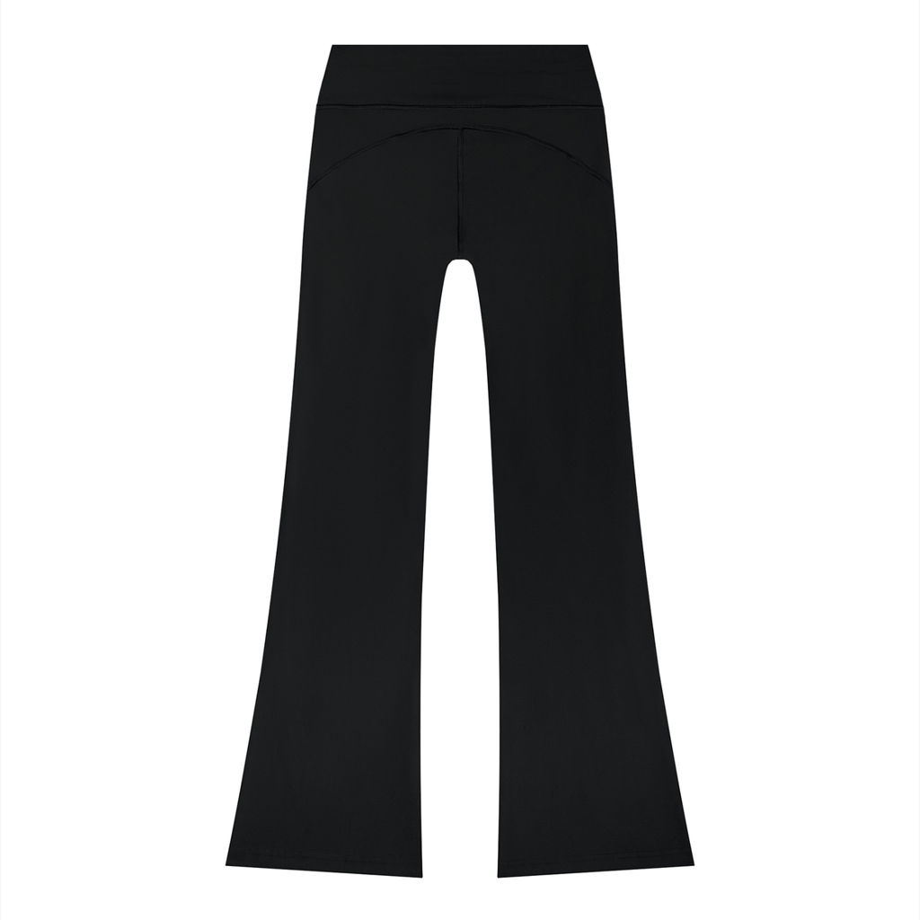 Flared Drawstring Yoga Pants