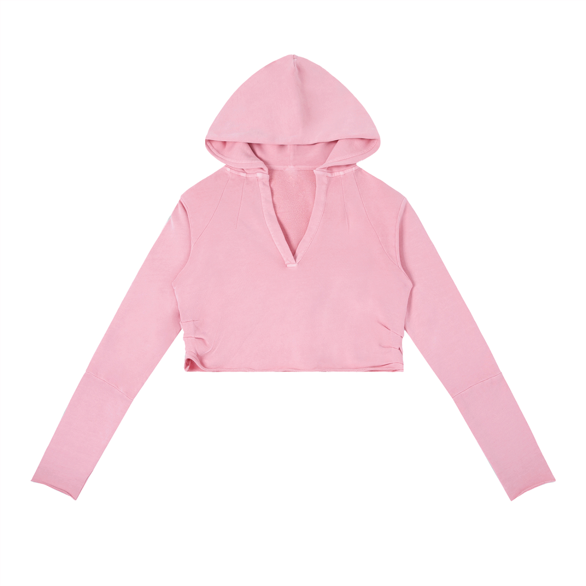 Sweat à capuche en V