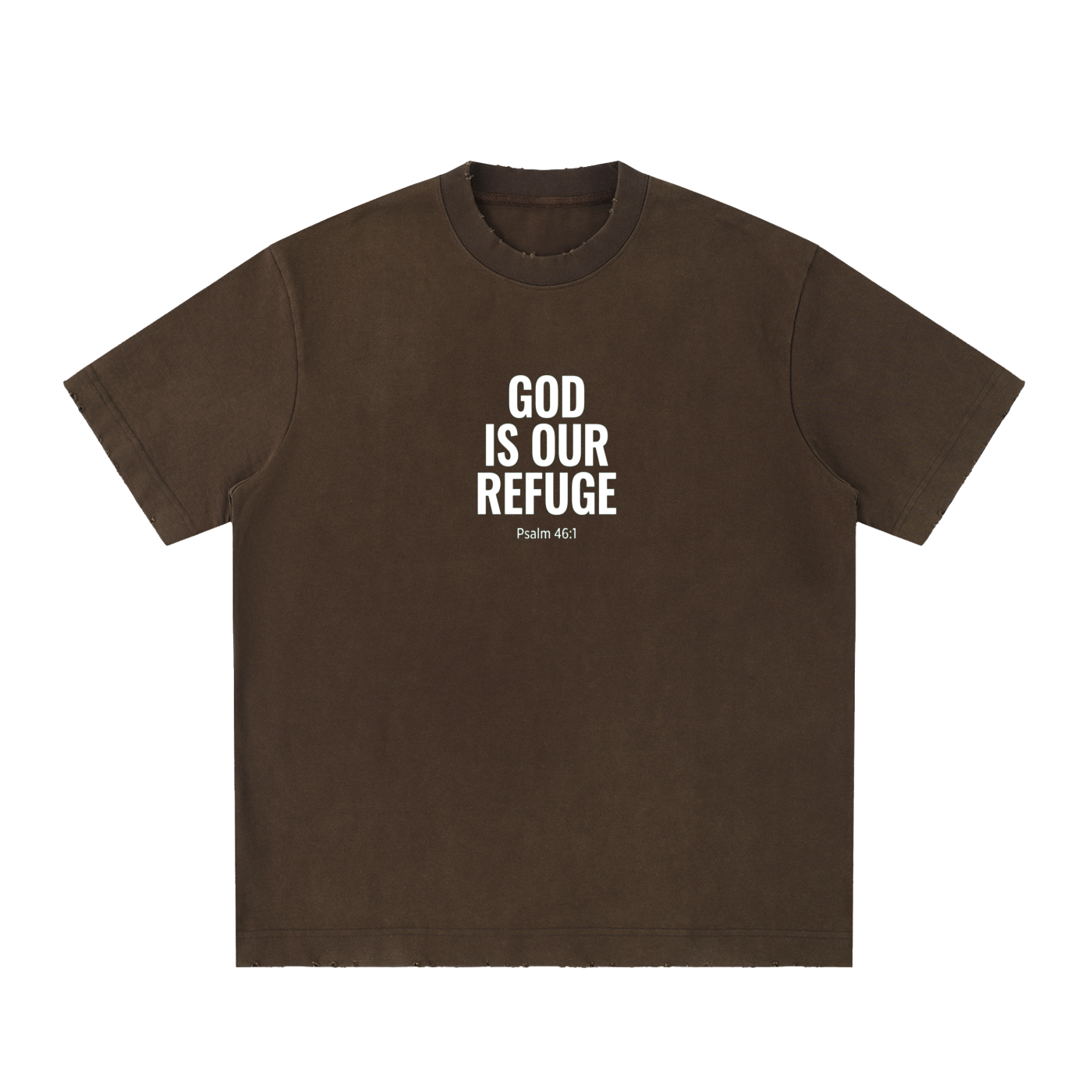 God is our refuge unisex t-shirt