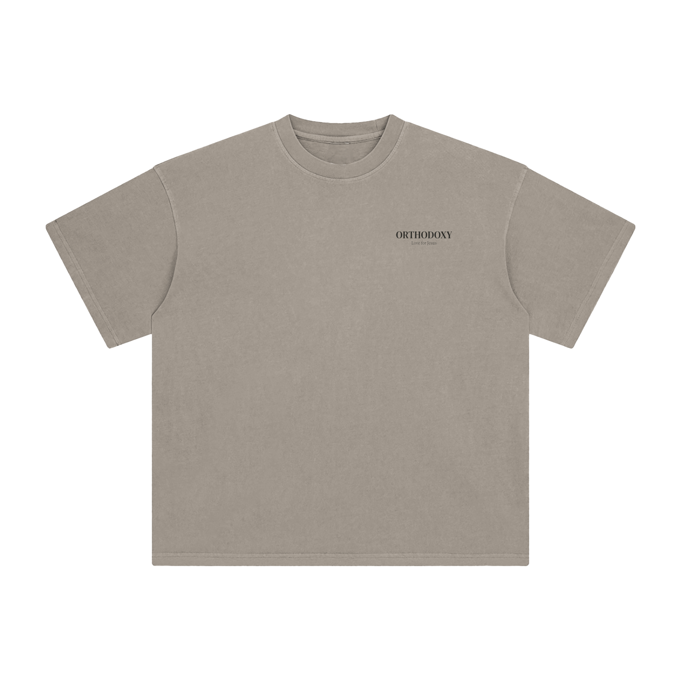 Enzyme Washed T-Shirt
