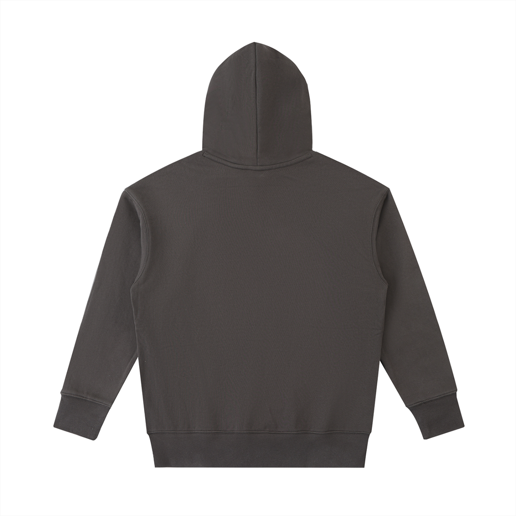 Hoodie with crimson red Jerusalem Cross printed on the front