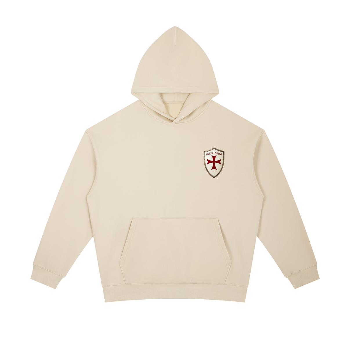 Deus  + Vult shield hoodie