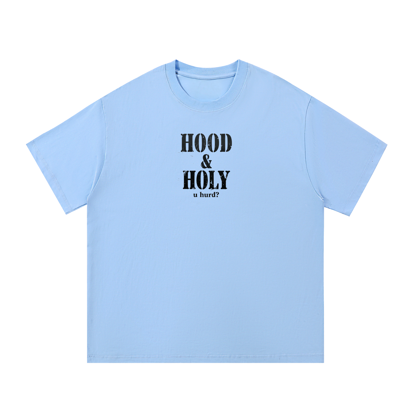 Hood & Holy ( distressed ) unisex t-shirt
