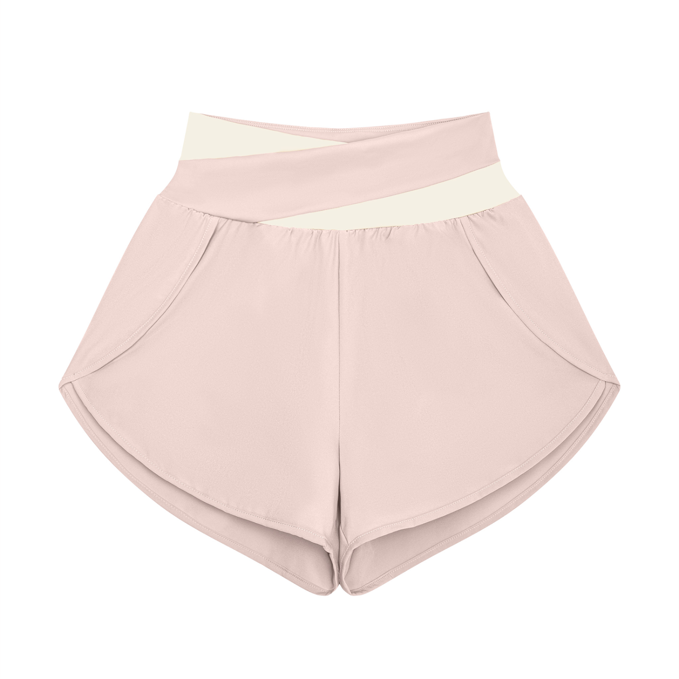 Shorts à panneaux pour le yoga