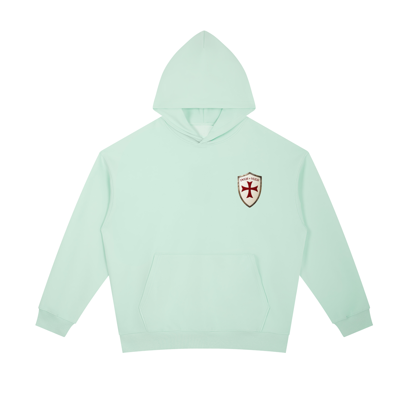 Deus  + Vult shield hoodie
