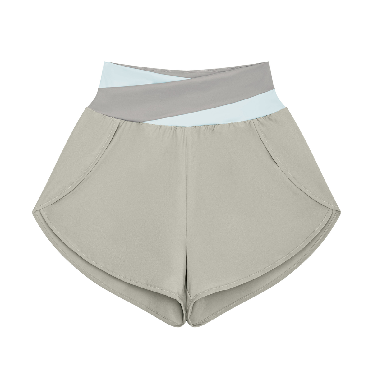 Shorts à panneaux pour le yoga