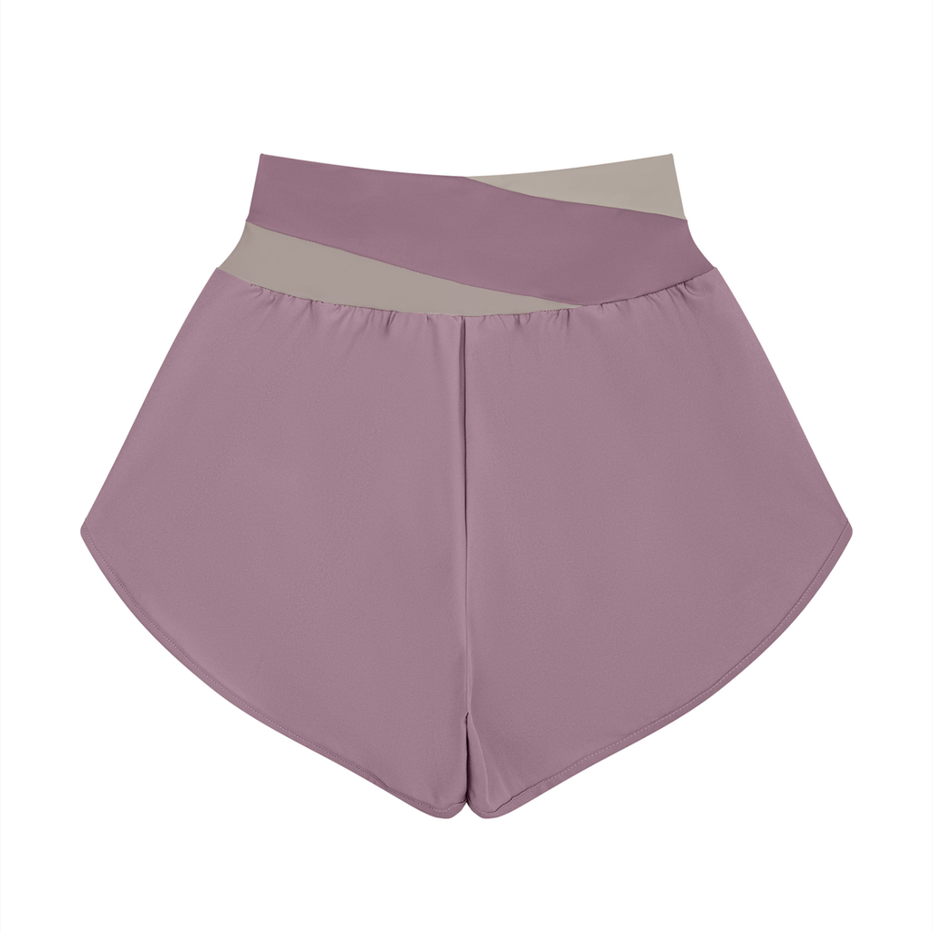 Shorts à panneaux pour le yoga