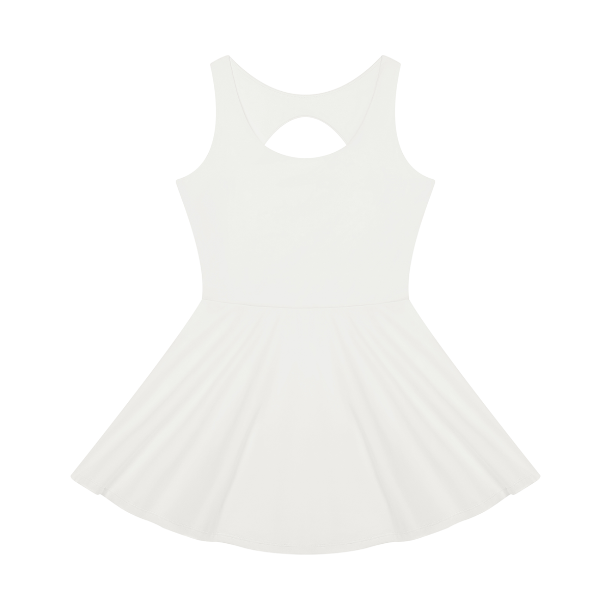 Robe de tennis ou de pickleball à dos ouvert