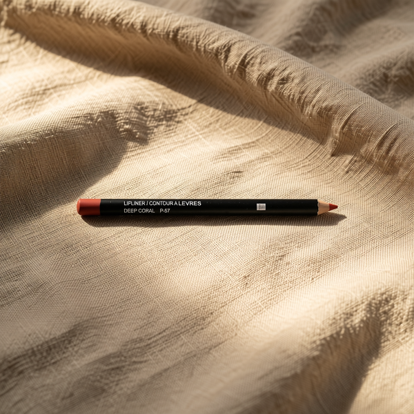 Beeswax Lip Liner - Deep Coral